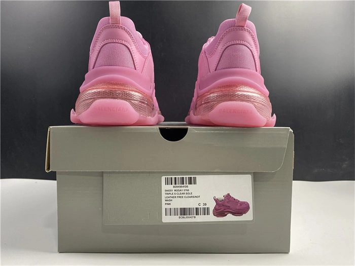 BLCG SNEAKER TRIPLE.S.CLEAR SOLE 544351 W2GA1 Sporty 4529