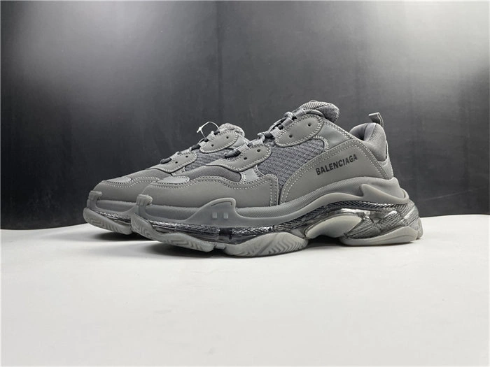 SmartChoice BLCG Triple S Clear Sole Dark Grey 541624 W2GA1 4502