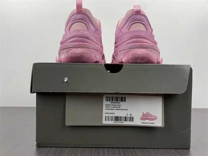 SportInspired BLCG Triple S Faded Pink  524039 W3CN3 4409