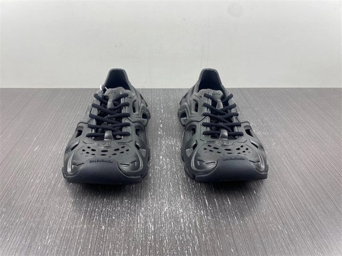 Balenciaga HD Lace Up Black 702421W3CES Unisex 5582