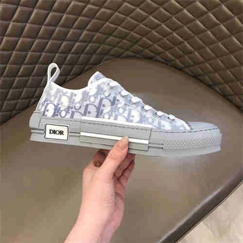 SmoothTexture DR B23 LOW TOP OBLIQUE BLUE WHITE 1158