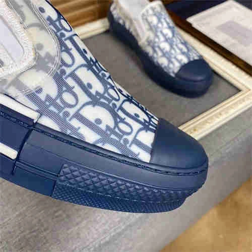 DR B23 LOW TOP OBLIQUE SNEAKER BLUE Youthful 1185