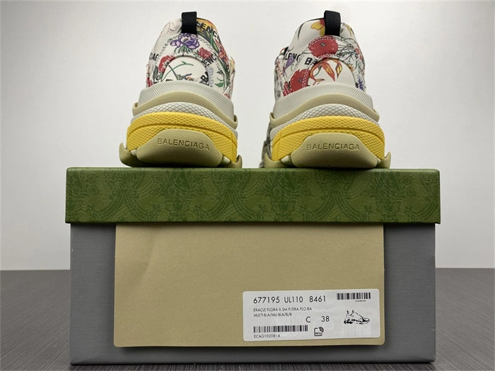 Gocci x BLCG The Hacker Project Triple S Flora Print 677195 UL110 Functional 4437
