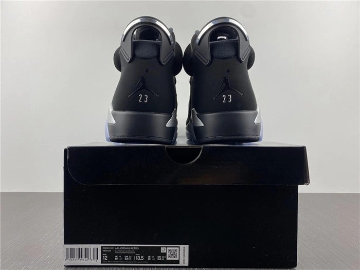 Jordan 6 Retro Chrome Metallic Silver DX2836- Seasonal 4031