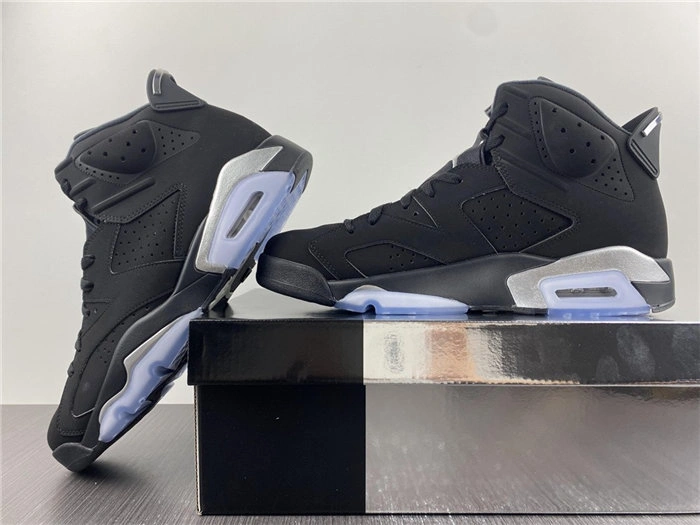 Jordan 6 Retro Chrome Metallic Silver DX2836- Seasonal 4031