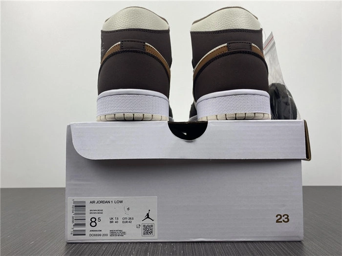 Jordan1 Mid SE Brown Basalt Oatmeal DO6699- HighQuality 3698