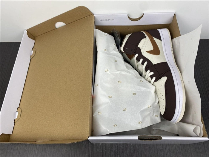Jordan1 Mid SE Brown Basalt Oatmeal DO6699- HighQuality 3698