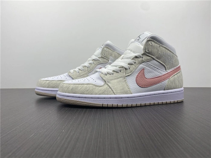 Jordan1 Mid SE Light Iron Ore DN4050- Trendy 3699