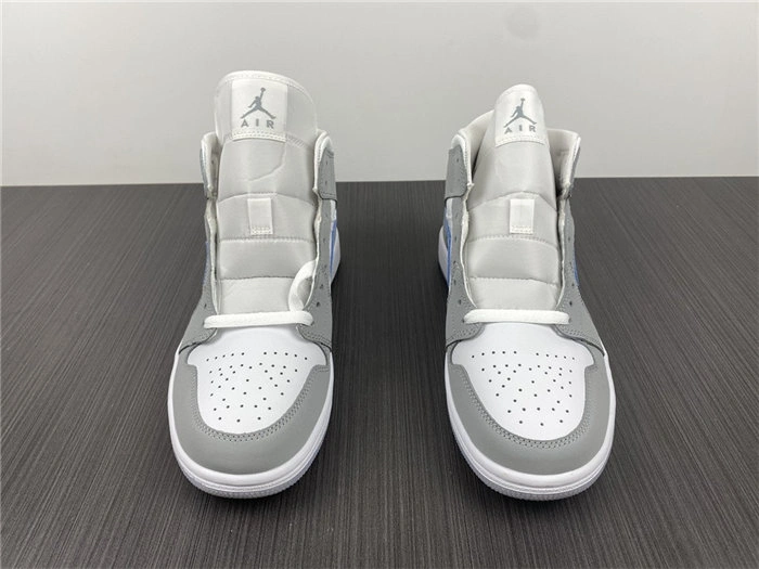 Jordan1 Mid Wolf Grey Aluminum BQ6472- Trendsetting 3712