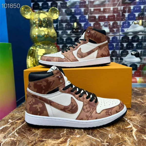LV x OFF-WHITE x Nike Air Jordan EyeCatching 1977