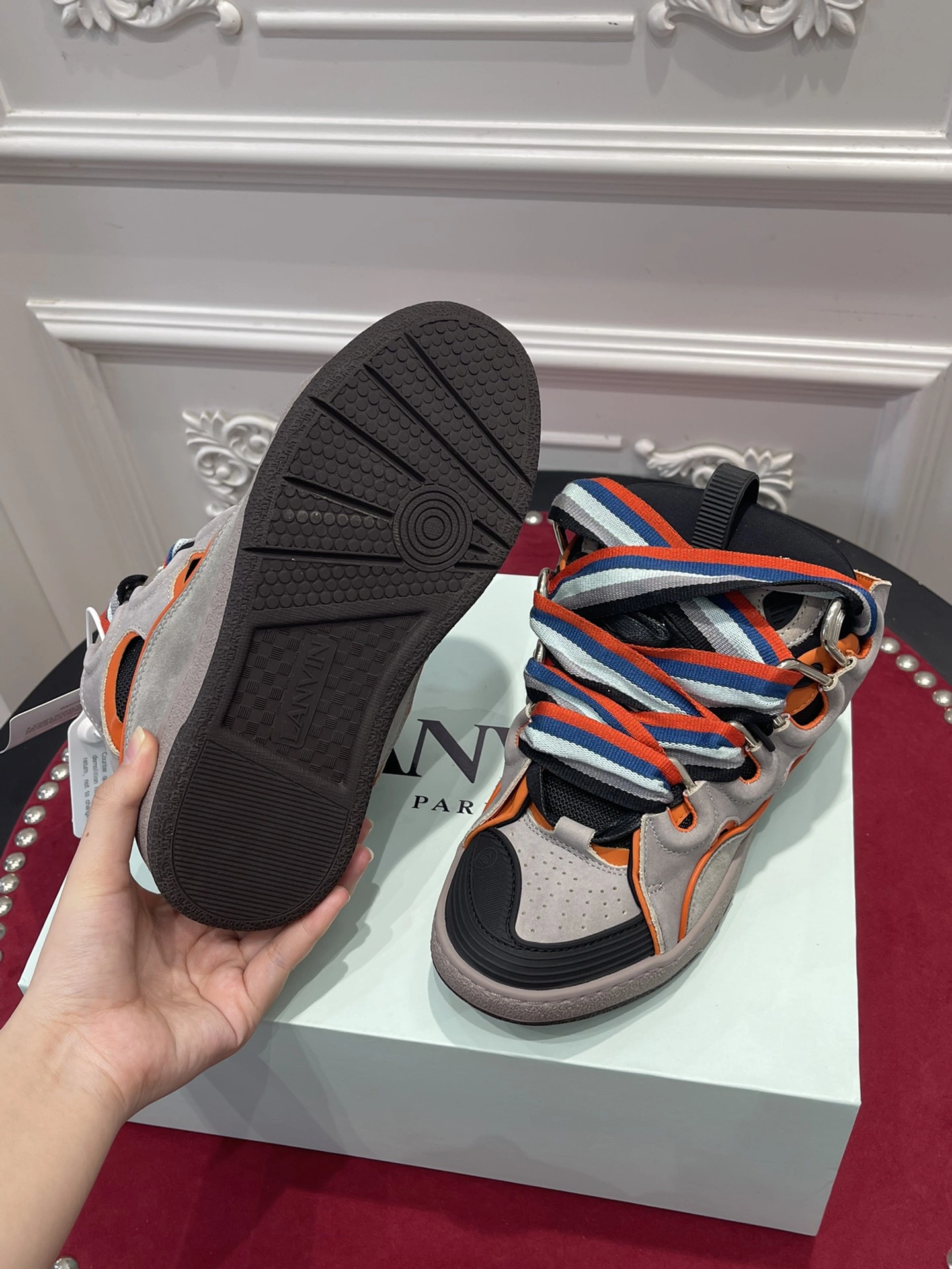 Seasonal Lanvon Curb Sneaker. 820