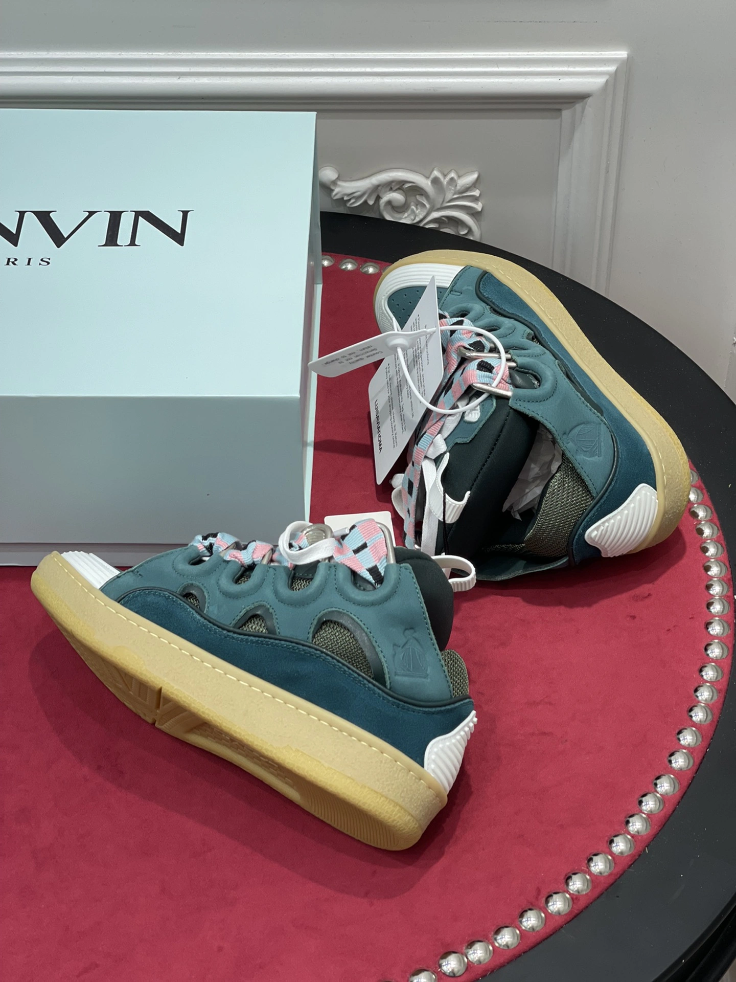Lanvon Leather Curb FM-SKRK11-DRAG-A Breathable 835