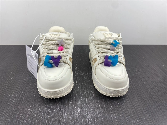 WaterResistant Luis Vitton LV Trainer Maxi White 1AB8RN 1709