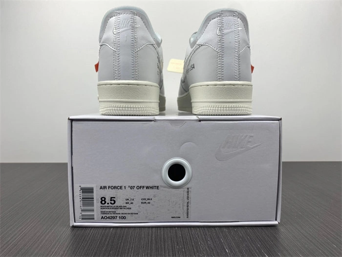 Nike Air Force 1 Low Off-White ComplexCon AO4297- SmoothTexture 5086
