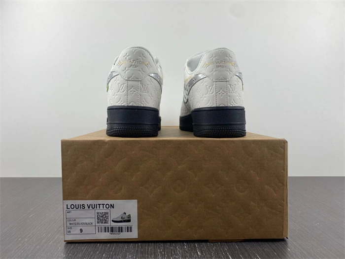 Nike Air Force 1 White Black Practical 5144