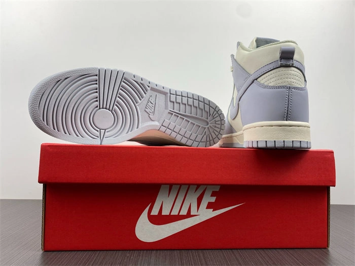 Nike Dunk High Sail Football Grey DD1869- Upgraded 4795