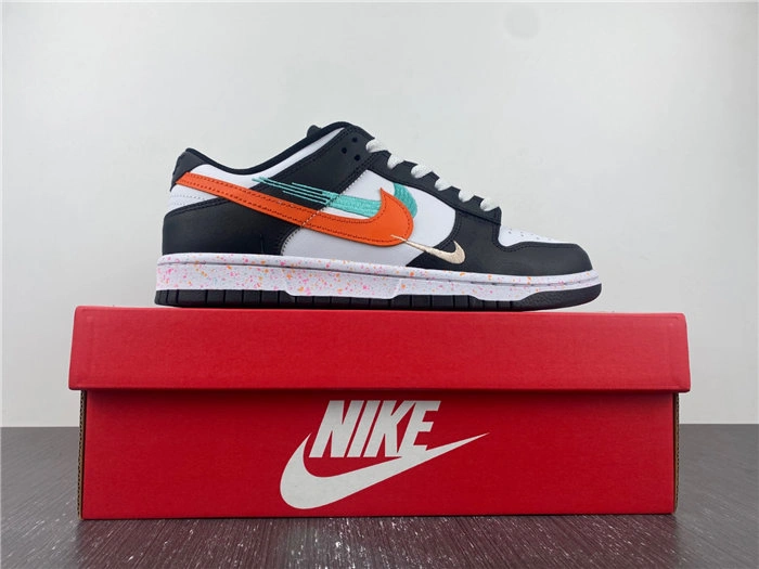 ModernLook Nike Dunk Low Multiple Swooshes White Washed Teal FD4623- 4663