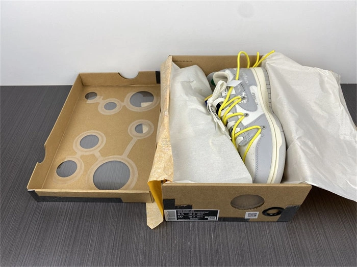 Nike Dunk Low Off-White Lot 27 DM1602- WaterResistant 5080