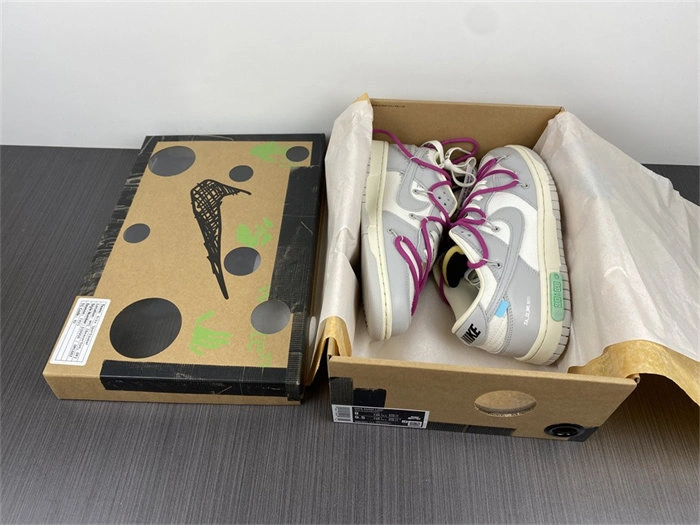 GoodFit Nike Dunk Low Off-White Lot 30 DM1602- 5047