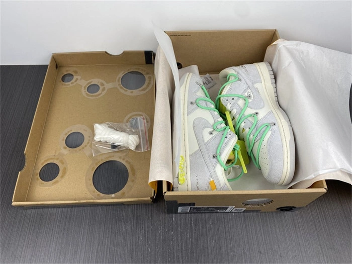 Durable Nike Dunk Low Off-White Lot 36 DJ0950- 5054