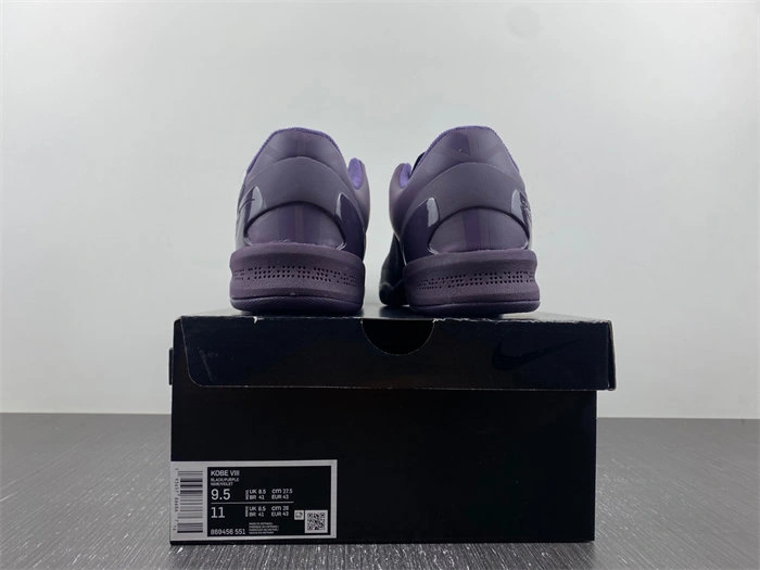 Original Nike Kobe 8 Black Mamba Collection Fade to Black BB9456- 4987