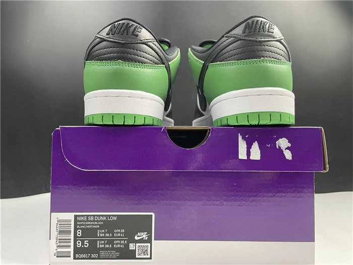 Casual Nike SB Dunk Low  Green BQ6817- 4911