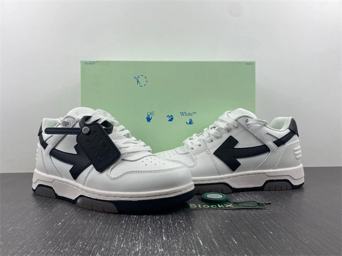 OFF-WHITE Out Of Office OOO 30 MM Low Tops Black White Blue OMIA189C99LEA GoAnywhere 3113
