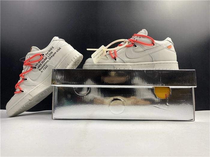 OdorResistant Off-White x Nike Dunk Low CT0856- 4897